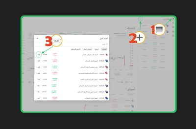 قائمة المتابعة